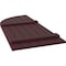 Ekena Millwork Americraft 6-Board (2 Batten) Wood Joined Board-n-Batten Shutters w/ Arch Top, ARW101BQ621X77WRH, PR ARW101BQ621X77WRH - alternate 8